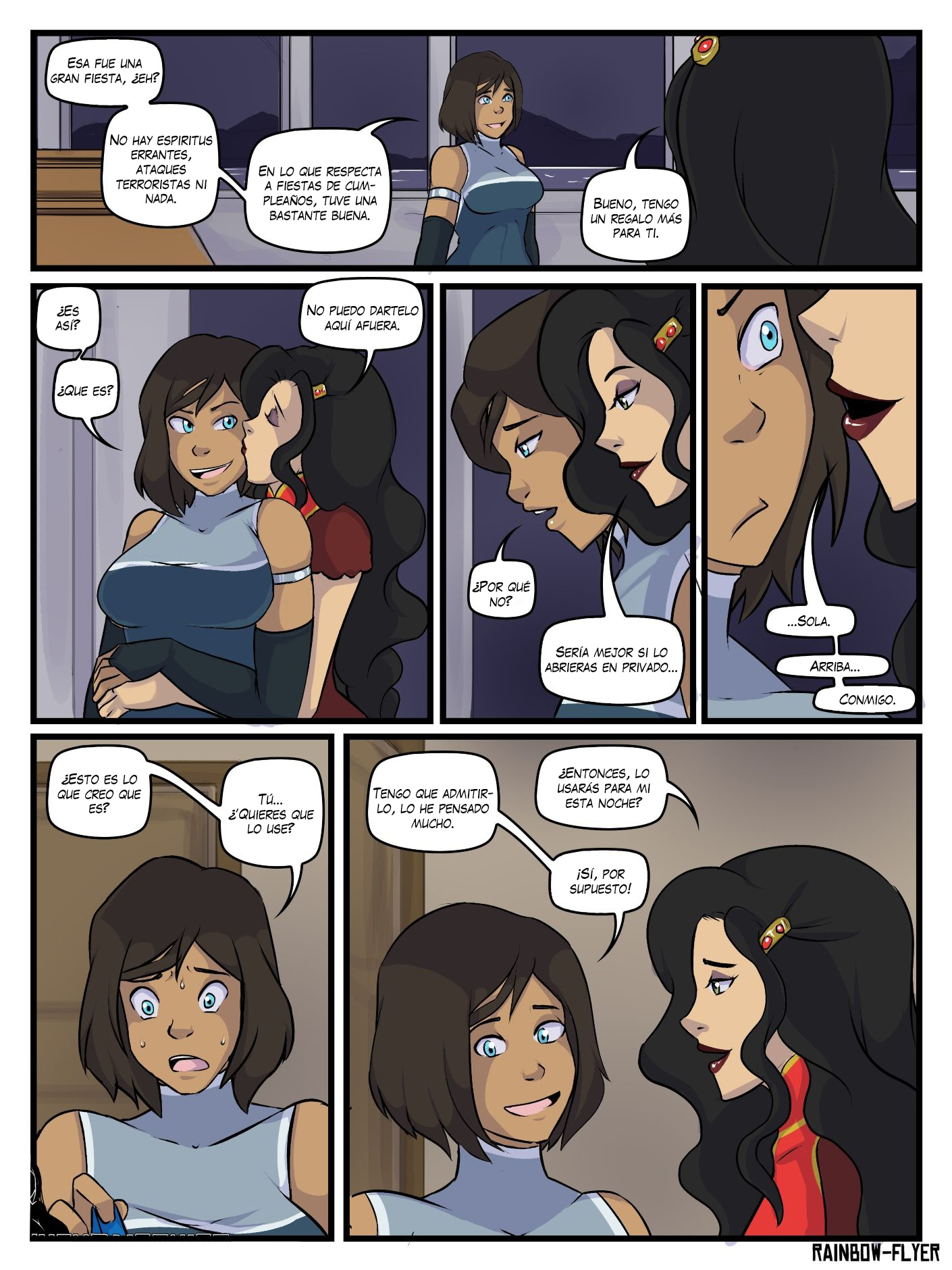 [Rainbow Flyer] A Gift For Korra (The Legend of Korra)