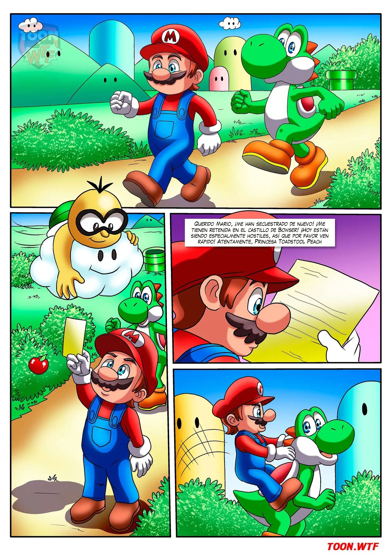 [Palcomix] Carnal Castle in Super Mario