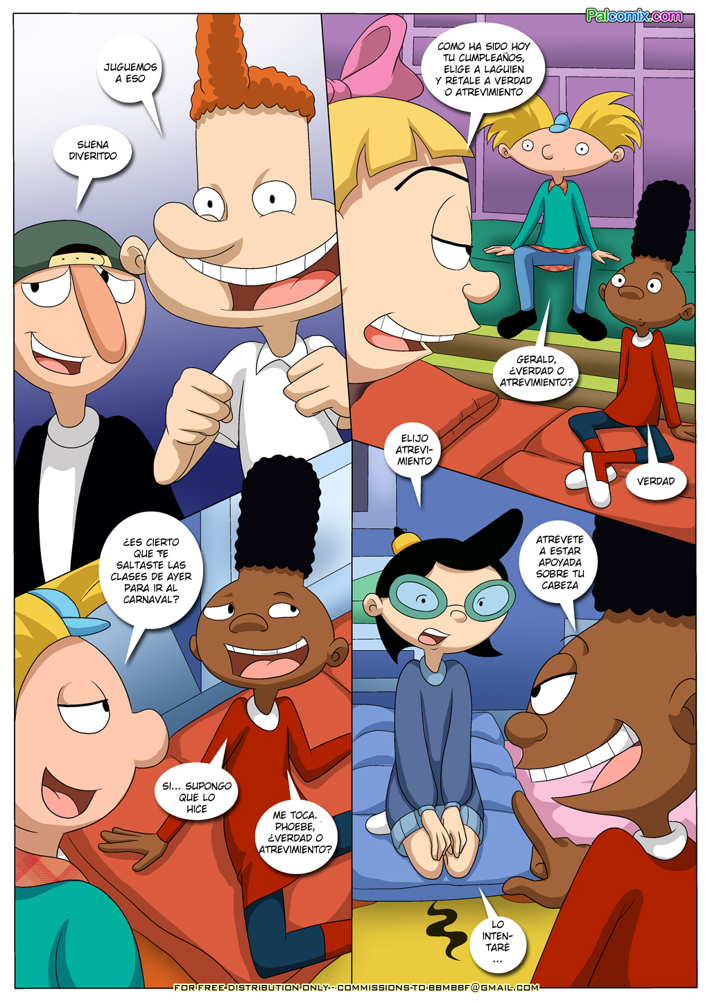 [Palcomix] Tras La Fiesta (Hey Arnold)