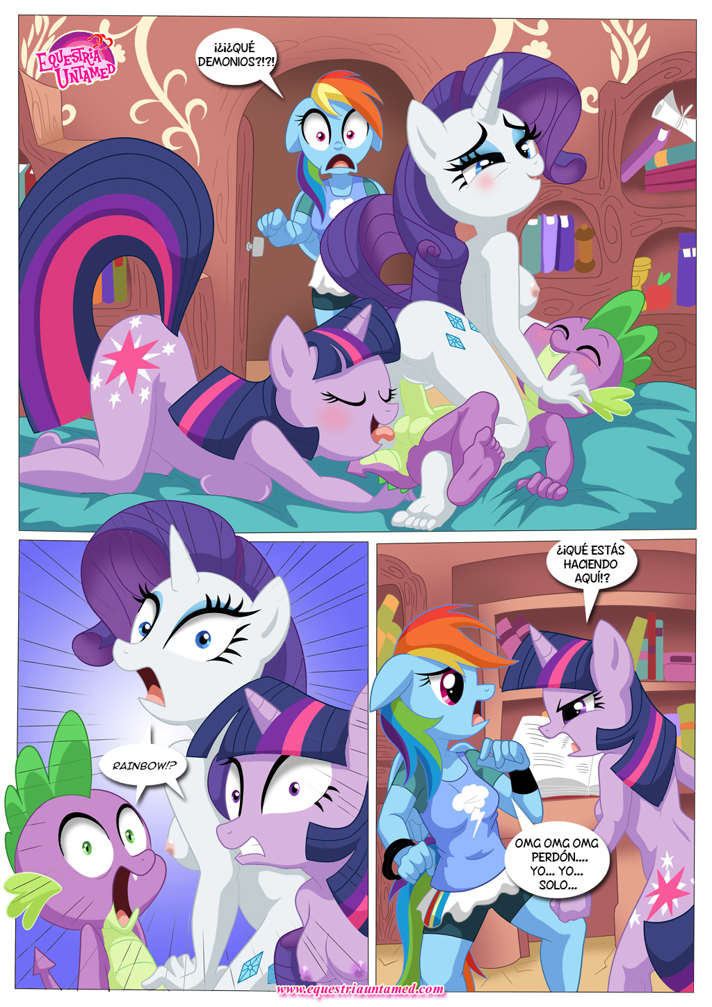 [Palcomix] My Little Orgy (My Little Pony Friendship is Magic)