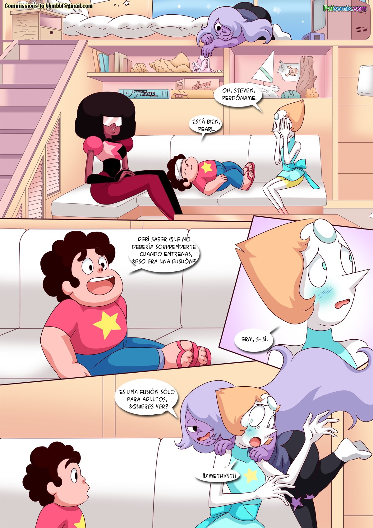 [Palcomix] Rose’s Memories (Steven Universe)