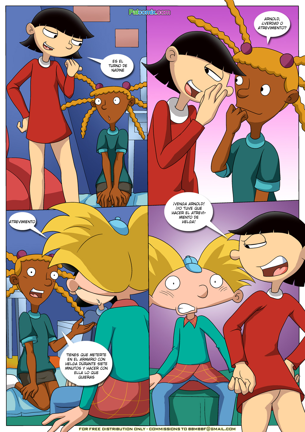 [Palcomix] Tras La Fiesta (Hey Arnold)