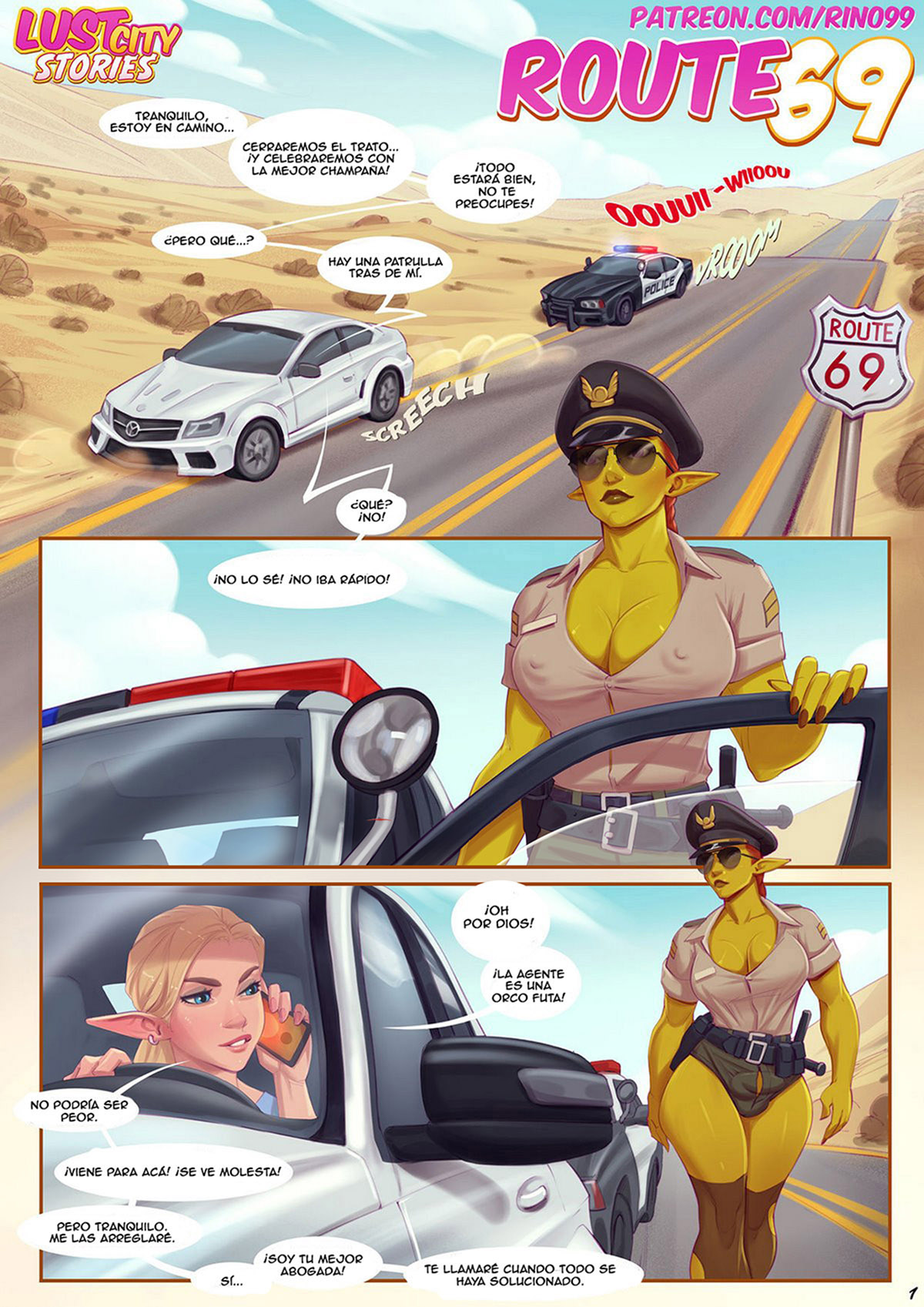 [Rino99] Route 69 (Comics Porn)