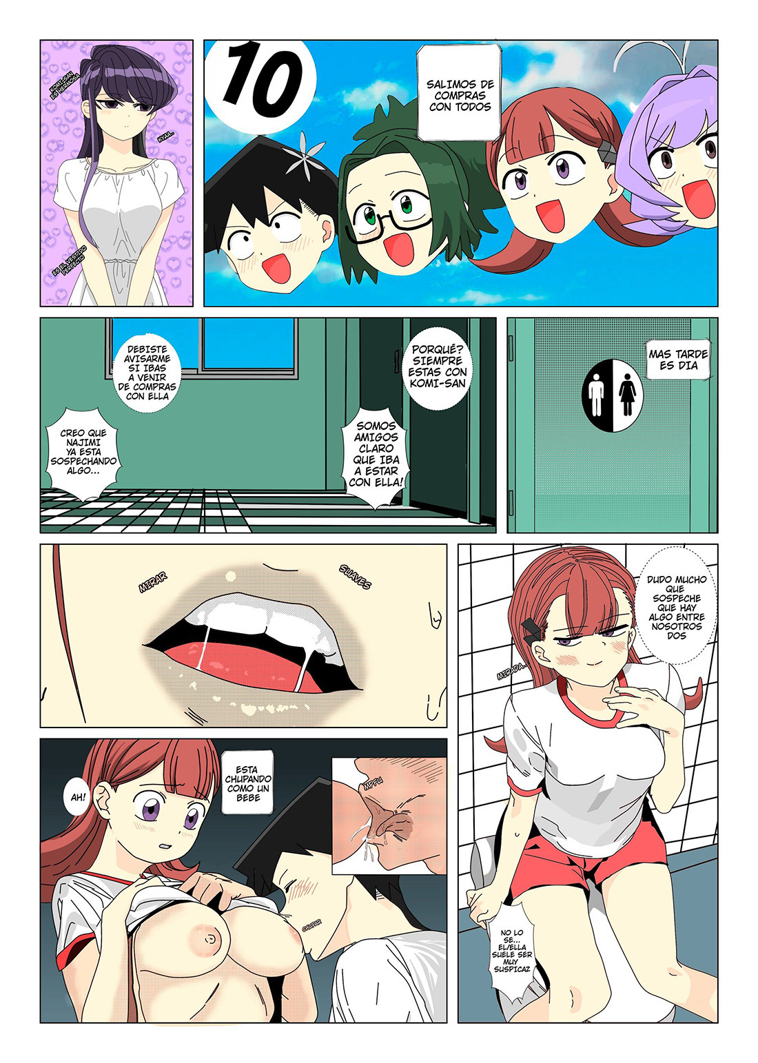 [Simply Silly] Tadano-kun can't Cum alone 1 (Komi-san Wa Komyushou Desu)